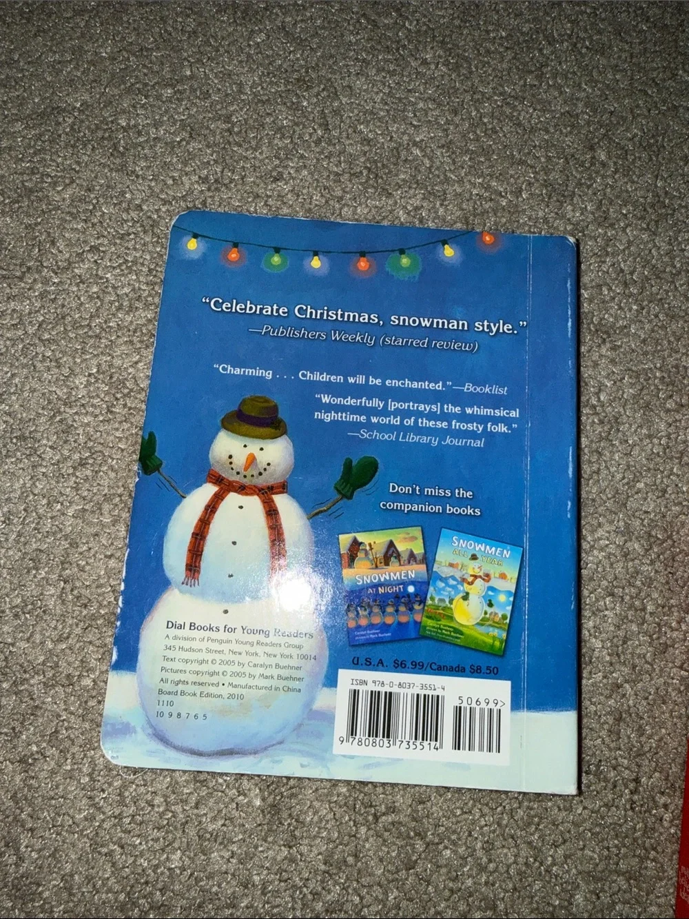 Christmas board books